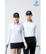 Áo thể thao nữ AC-3848 trắng phối navy